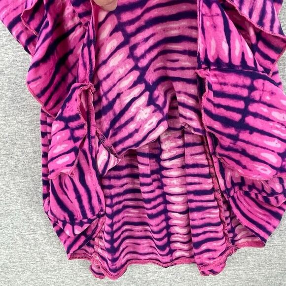 Victorias Secret Dress Womens Small Pink Tie Dye Mini Sleeveless Cover Up Beach - Picture 7 of 12